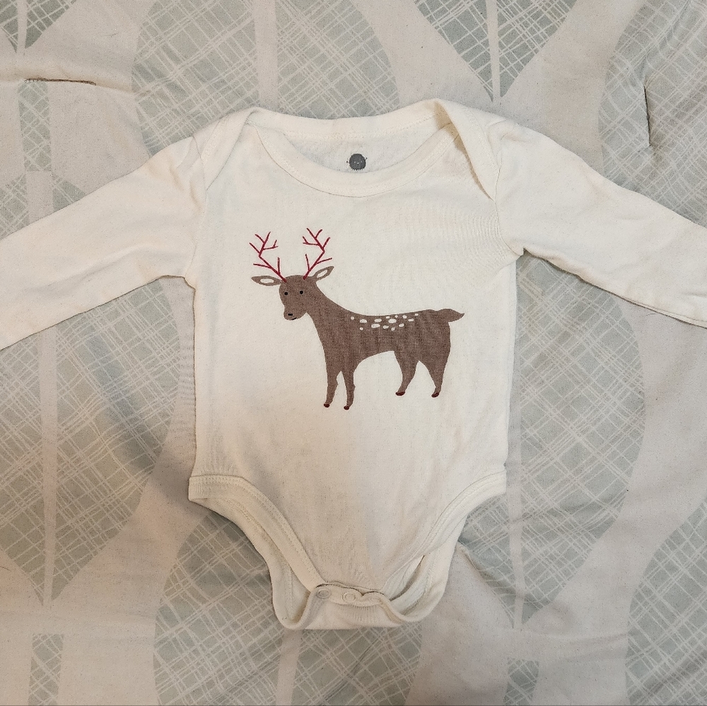 Reindeer Onesie (Size 3-6)
